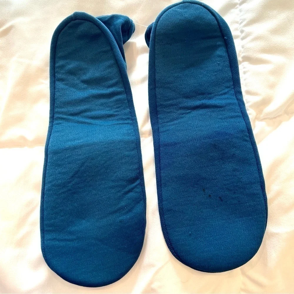 NWOT Vintage Pan Am Blue Socks & Foot Covers First class passengers.